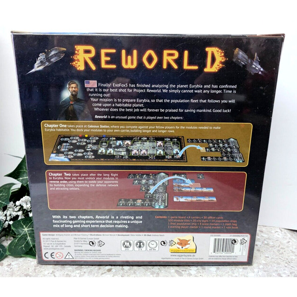 Reworld Strategy Board Game by Eggertspiele - Tactical Gameplay & Adventure New - Picture 2 of 3